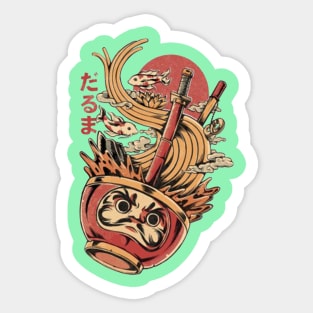 Sushi Ramen Mie Sticker